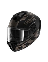 Shark Spartan RS Raceshop Mat Helmet - Troy Lee Designs