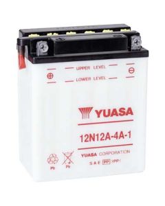 YUASA 12 VOLT BATTERY 12N12A-4A-1