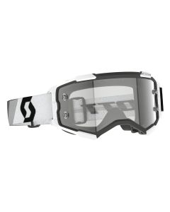 SCOTT Fury Goggle - premium black/white | clear lens