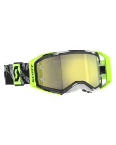 421471-7911289 SCOTT Prospect 2.0 Goggle - caviar black/safety yellow | yellow chrome lens