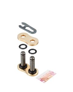 DID #520 VX3 Pro X-Ring FJ - Clip Link GOLD
