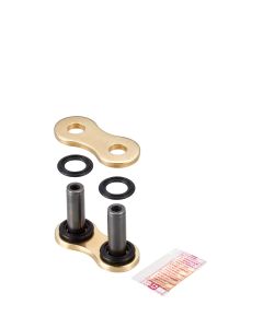 DID #520 VX2 Pro X-Ring ZJ - Rivet Link  GOLD