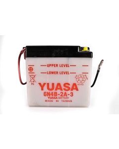 YUASA 6 VOLT BATTERY 6N4B-2A-3