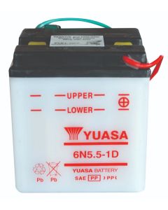 YUASA 6 VOLT BATTERY 6N5.5-1D