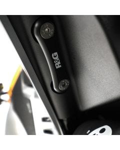 R&G Rear Footrest Plate (Single, LH) BMW, Moto Guzzi