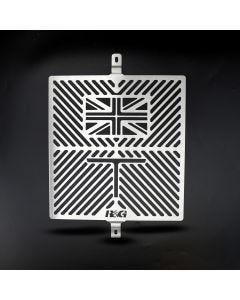 Branded Radiator Guard, stainless,Scrambler 1200 XC/XE '19-