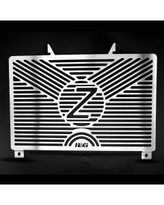 Branded Radiator Guard, stainless - Kawasaki Z900RS '21-