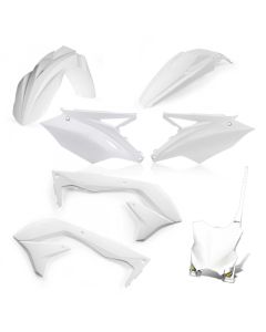5 PIECES REPLICA KIT KAWASAKI KXF 450 2018 - White