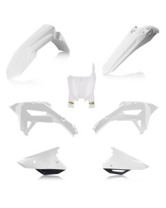 CYC 5PLAS KIT2021 HONDA CRF450RX 5 PIECE REPLICA KIT WH/BLK