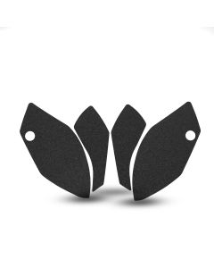 R1200GS Rallye '17- Tank Traction Grips  Clear 4-Grip Kit
