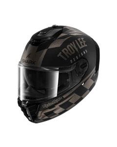 Shark Spartan RS Raceshop Mat Helmet - Troy Lee Designs