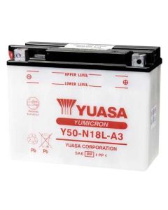 YUASA 12 VOLT YUMICRON BATTERY Y50-N18L-A3