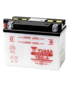 YUASA 12 VOLT YUMICRON BATTERY YB4L-A