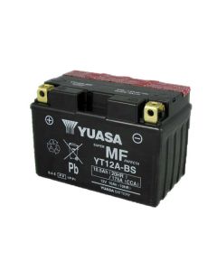 YUASA SUPER MF BATTERY YT12A-BS