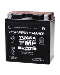 YUASA SUPER MF BATTERY YTX20CH-BS