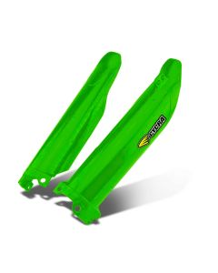 FORK GUARDS 16- KX450F FLO GRN