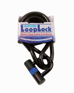 Oxford Loop Lock Cable & Padlock