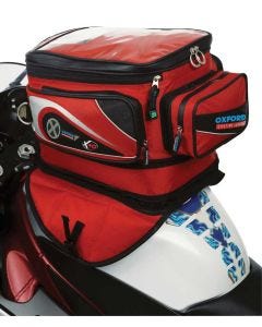 OXF LIFETIME X40 TANK BAG RED