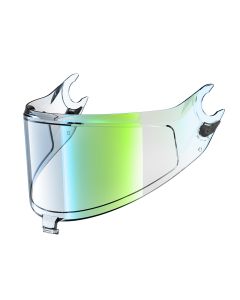 SPARTAN GT VISOR ANTISCATCH LIGHT GREEN IRIDIUM